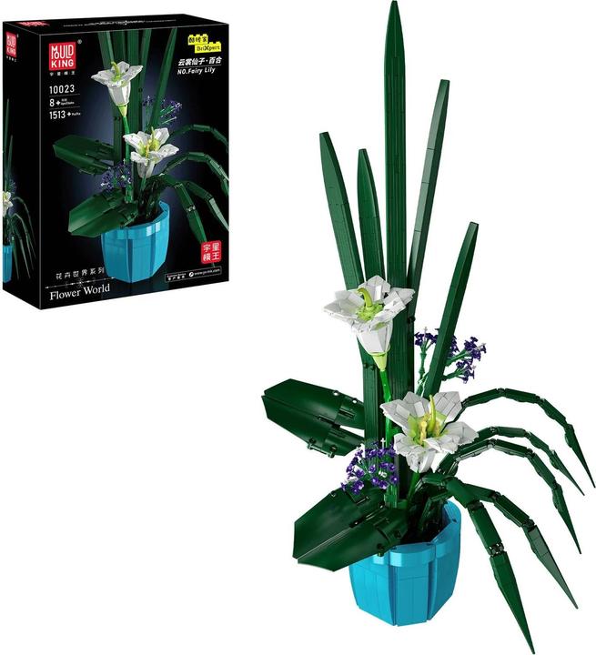 Actual product image Mould King Fairy lily