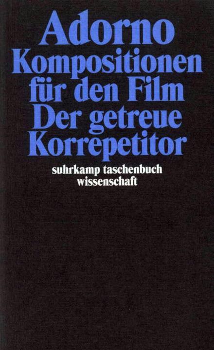 Produktbild Gesammelte Werke in 20 Bänden (Deutsch, Theodor W. Adorno, 2003)