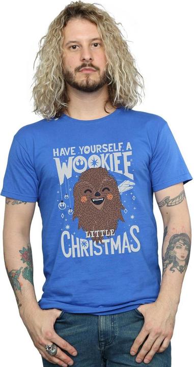 Image du produit Star Wars - T-shirt WOOKIEE LITTLE CHRISTMAS - Homme (XL)