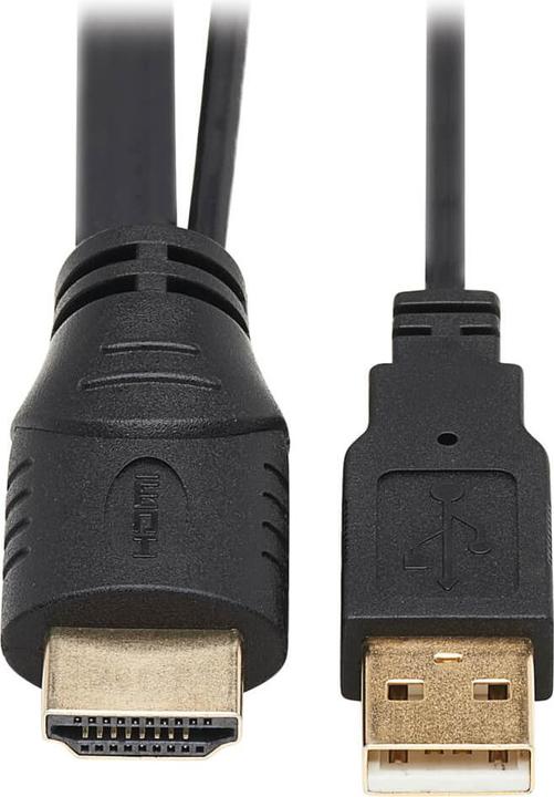 Produktbild Eaton 4-Port Presentation Adapter 4K 60Hz 4:4:4 HDMI DP USB-C and 1080p VGA to HDMI Built- (HDMI, USB Typ-C, 2.39 cm)