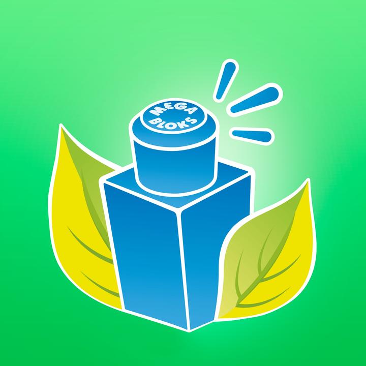 Actual product image Mattel MEGA Build n Play Bag Building Set