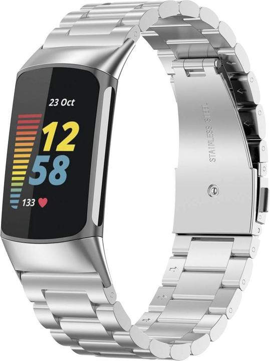Cover-Discount Fitbit Charge 6 - Edelstahl Armband Maschen (Edelstahl)
