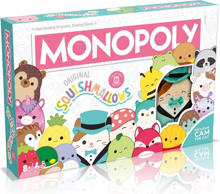 Produktbild Winning Moves Squishmallows Monopoly (Englisch, 2 - 6 Spieler)