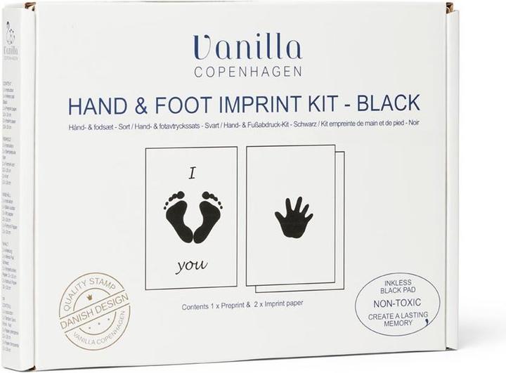 Copenhagen Vanilla - Hand & Foot Inkless Pad - Black - One size