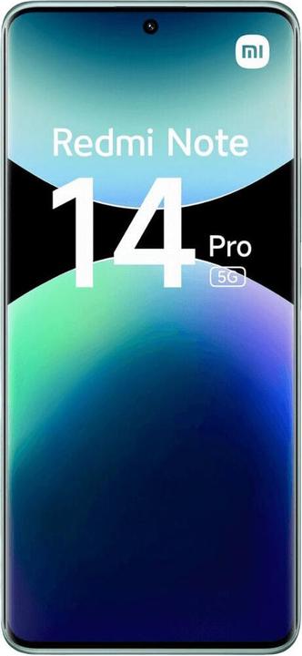 Actual product image Xiaomi Redmi Note 14 Pro 5G (256 GB, Coral Green, 6.67", Dual SIM, 5G)