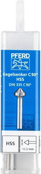 Actual product image Pferd KES HSS DIN 335 C90° 11.5 25202110 Countersink 11.5 mm HSS 1 pc. (11.5 mm)