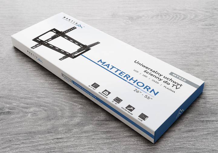 Actual product image Montiss wall bracket MT016 26" - 55" (Wall, 45 kg, 26" - 55")