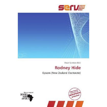 Rodney Hide, Fachbücher