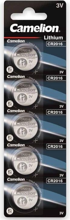 Actual product image Camelion Lithium CR2016 (5 pcs., CR2016, 75 mAh)