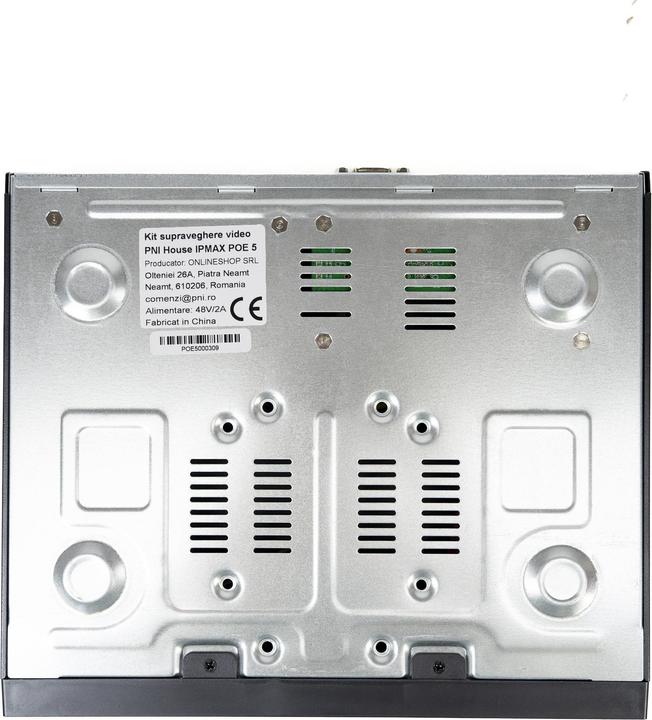 Immagine prodotto PNI Pacchetto di videosorveglianza POE House IPMAX POE 5, NVR con 4 porte POE e 4 telecamere IP da (2560 x 1920 pixel)