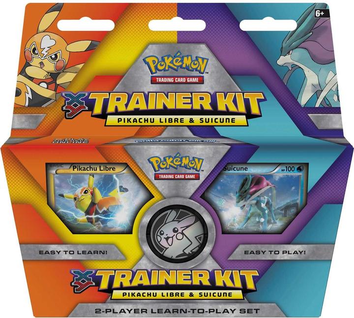 Image du produit Pokémon XY Trainer Kit Wrestler-Pikachu & Suicune (Anglais, Boîte Elite / Top Trainer)