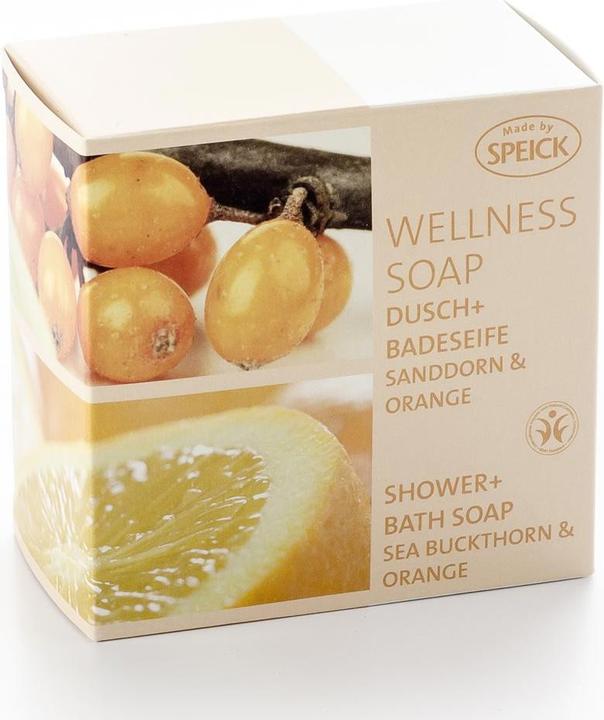 Speick Wellness Soap BDIH Sanddorn & Orange (Hartseife)