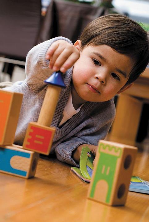 Actual product image Smart Games Castle Logix (German, French, Italian, English)