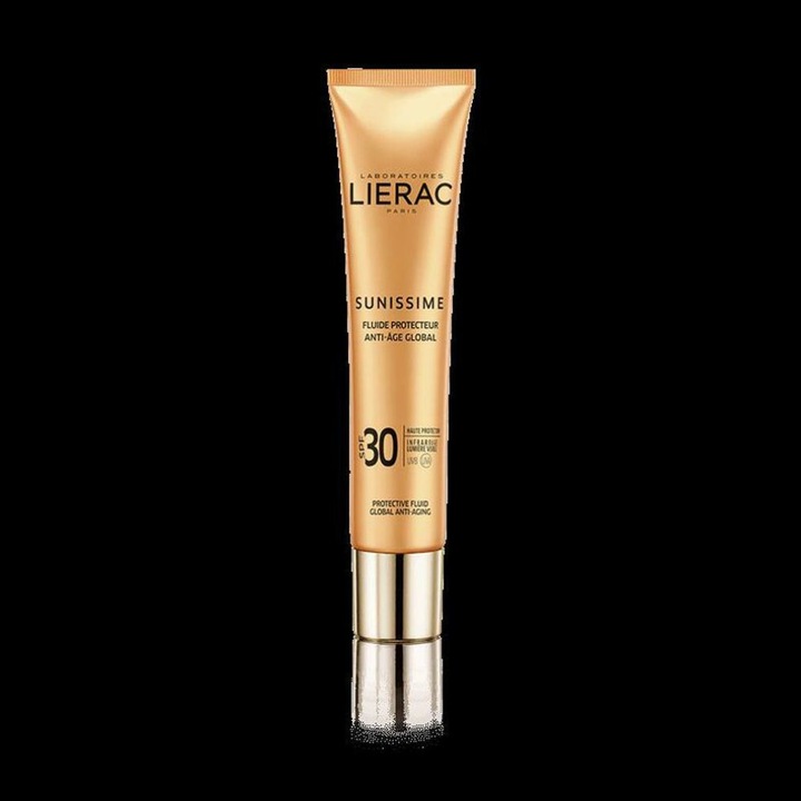 Actual product image Lierac Fluide Sun Protection Factor 30 (Sun cream face, SPF 30, 40 ml, 65 g)