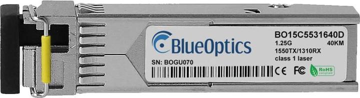 Actual product image CBO ECI OTR4 L5BD compatible BlueOptics SFP BO15C5531640D