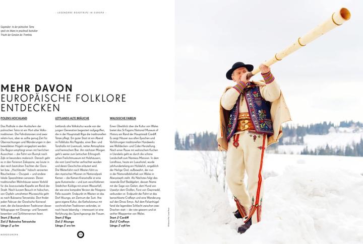 Produktbild Bildband Legendäre Roadtrips in Europa (Deutsch, Lonely Planet Verlag, 2024)