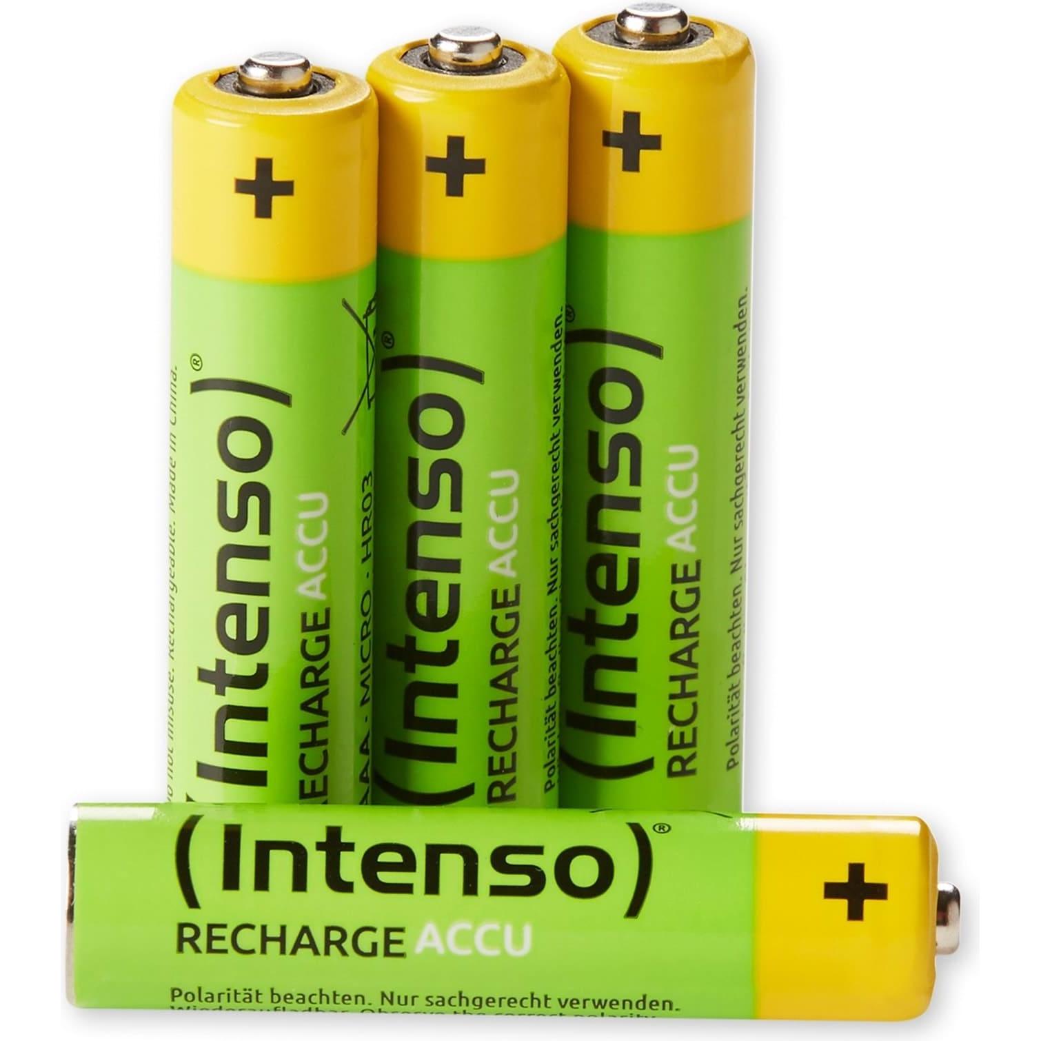 Thumbnail - Intenso Energy Eco (4 Stk., AAA, HR03, 850 mAh), Batterien + Akkus
