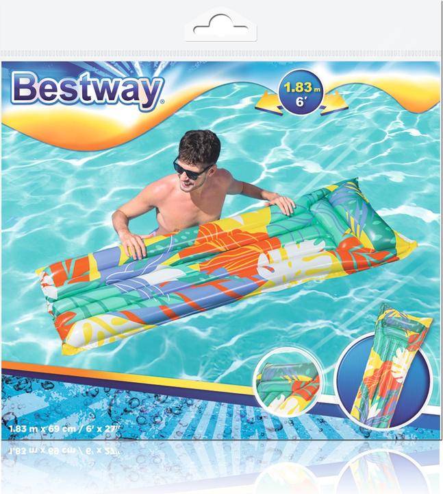 Actual product image Bestway 1.83MX69CM FASHION FLOATING MAT