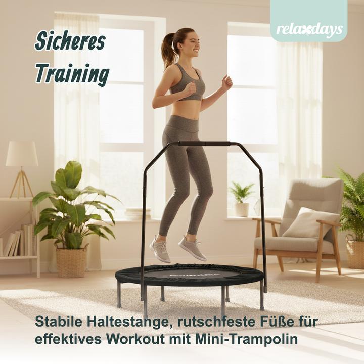 Actual product image Relaxdays minitramp (102 cm)