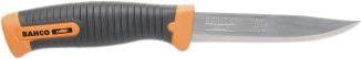 Actual product image Bahco Utility knife with 2-component handle and holster with two buttons (10 cm)