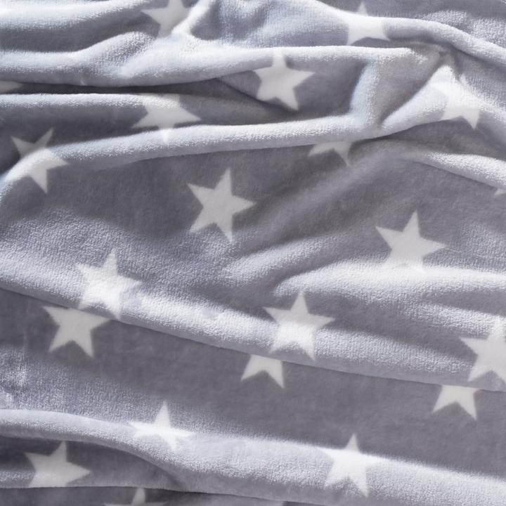 Produktbild VBS Fleece-Stoff "Sterne", 150 cm breit, Meterware