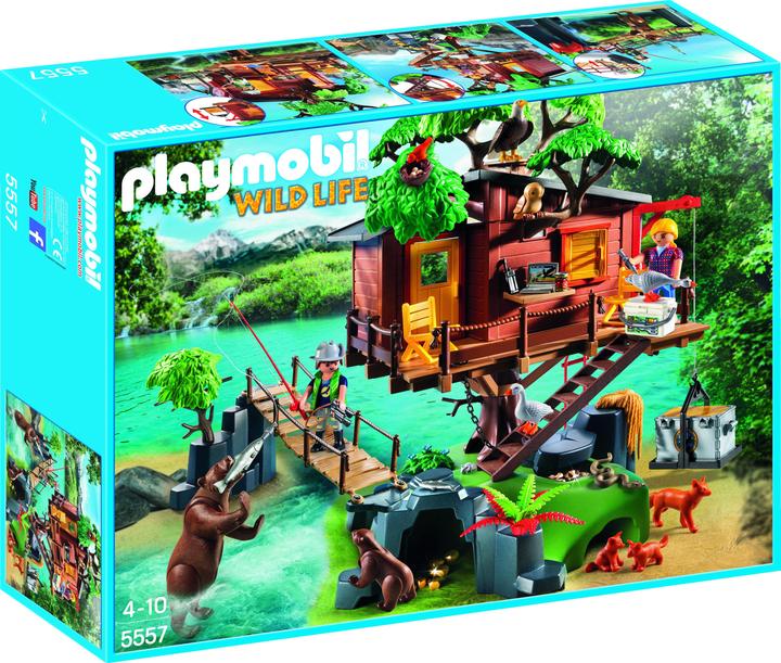 Image du produit Playmobil Maison de l'arbre de l'aventure (5557, Playmobil Wild Life)