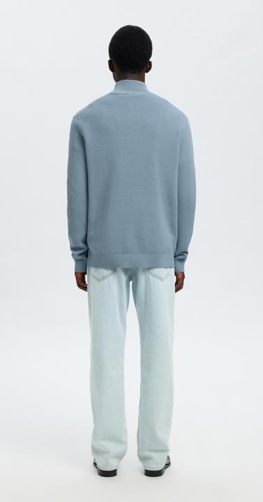 Produktbild Selected Slhdane Ls Knit Structure Half Zip Noos (XXL)