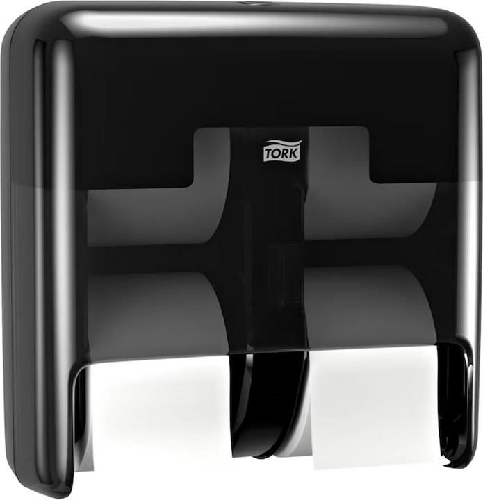 Tork OptiServe Dispenser 4 ruller Toiletpapir uden hylse. Sort