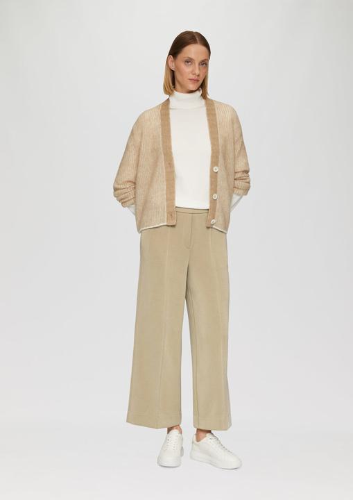 Produktbild S.Oliver Hose Culotte aus Scuba mit hohem Bund (36)