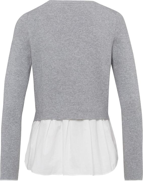 Produktbild BRAX FEEL GOOD dames stijl Lisa ronde hals pullover met blouserug pullover (44)