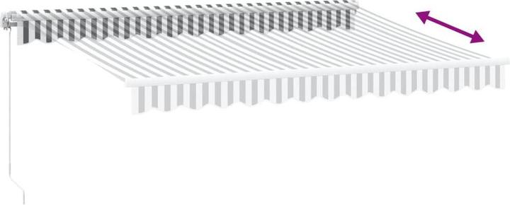 Produktbild vidaXL Einziehbare Markise (2.50 m)