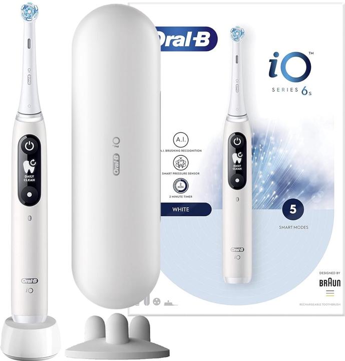 Actual product image Oral-B iO6 Series (Oscillating toothbrush)