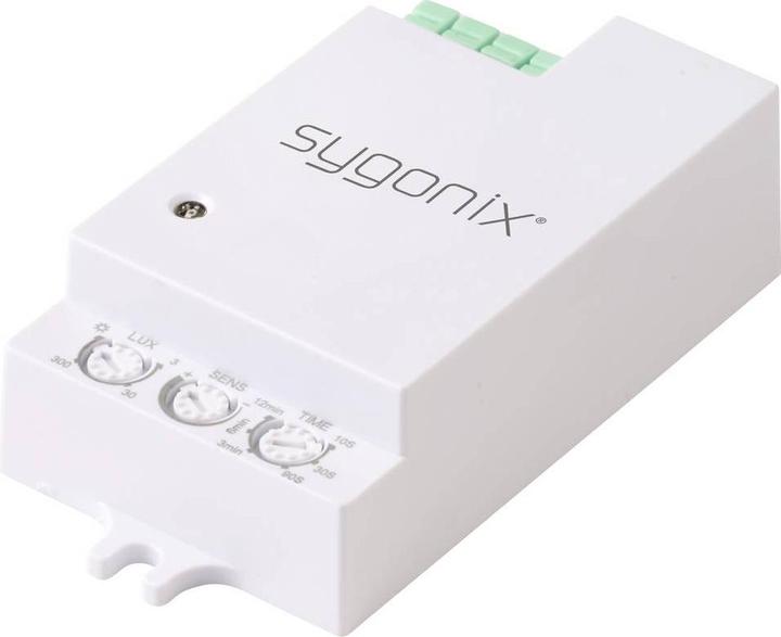 Image du produit Sygonix SY-6879924 Decke, Wand Präsenzmelder 180 °, 360 ° Relais Weiss (8 m)