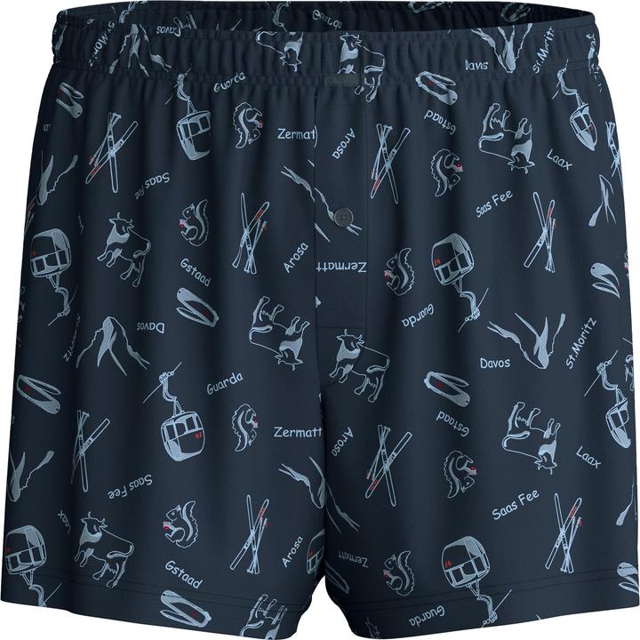 Immagine prodotto Calida Swiss Resort Boxershorts mit Eingriff (XXL, Confezione singola)