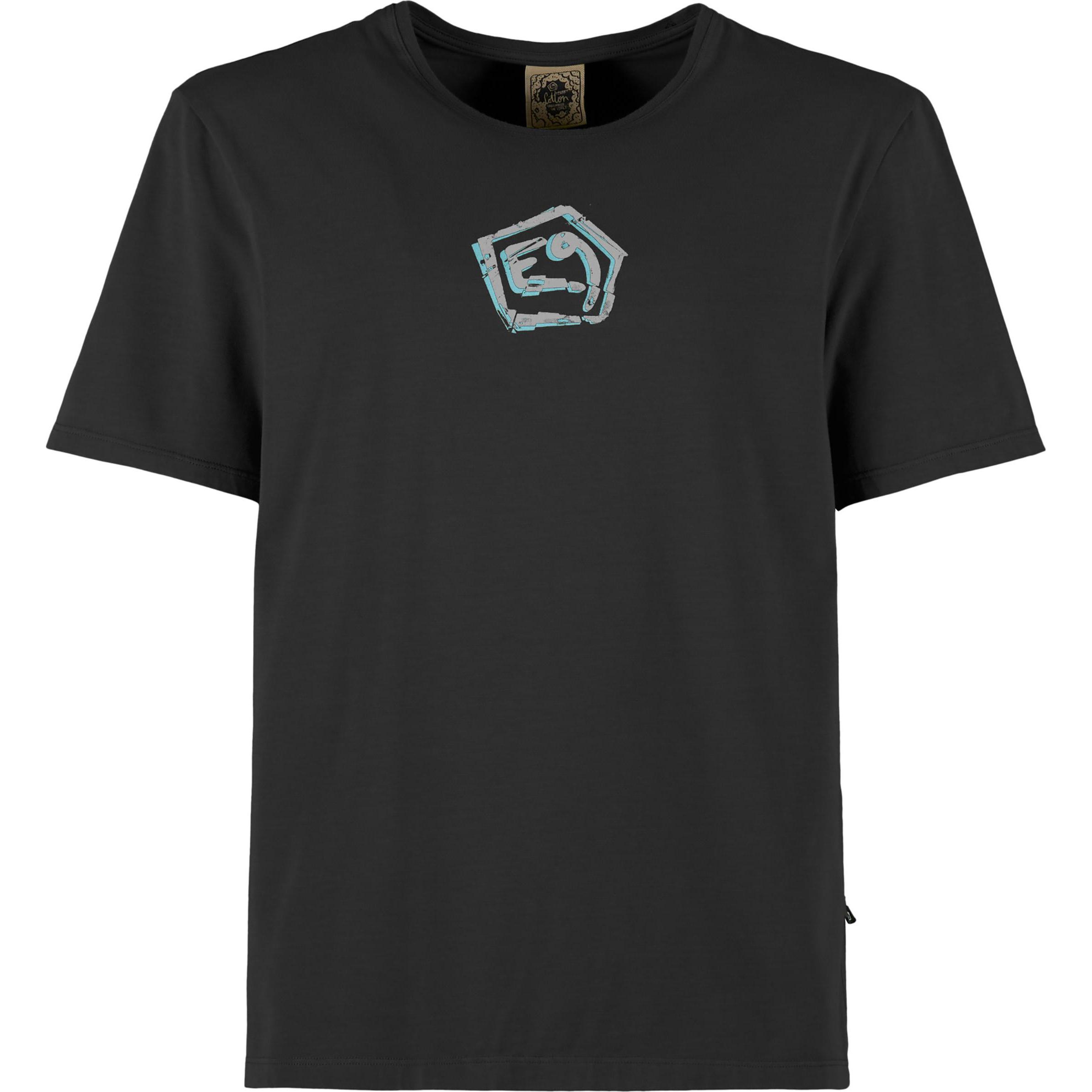 E9, Herren, Shirt, Moveone, Schwarz, (S)