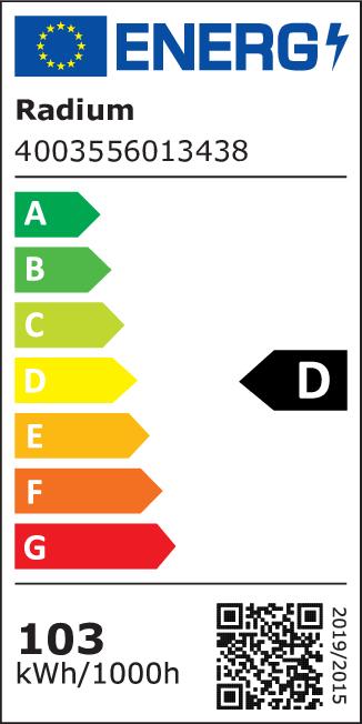 Energie-Label Radium LED-Strip 24V (Weiss, 500 cm)