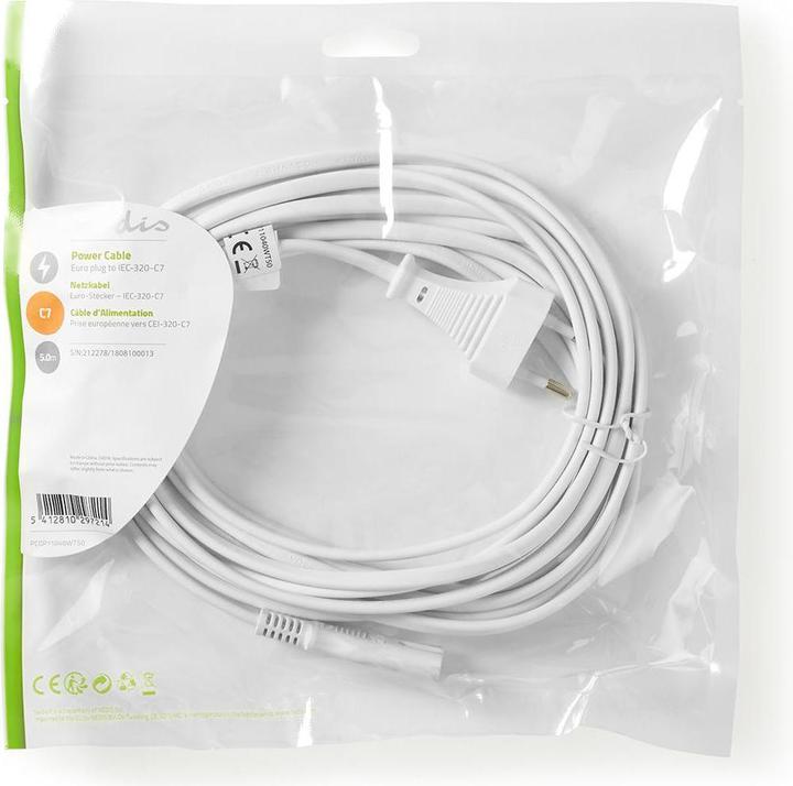 Produktbild Nedis Netzkabel IEC-320-C7 (5 m)