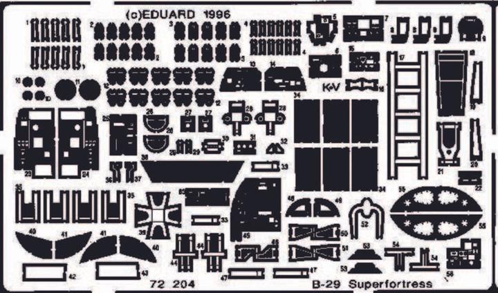 Produktbild Eduard B-29 A Superfortress