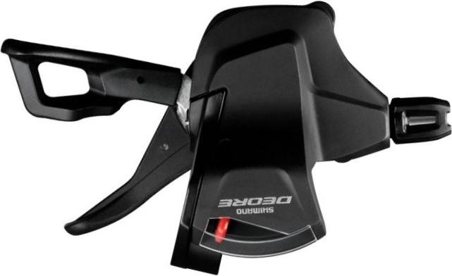 Actual product image Shimano Deore MTB SL-M6000 shift lever 2/3s with optical gear indicator