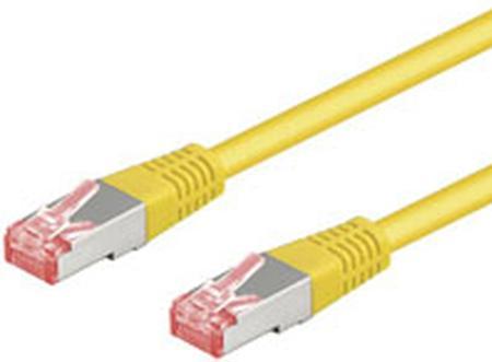 Image du produit Goobay CAT 6 Câble patch, S/FTP (PiMF), jaune, 30 m (S/FTP, CAT6, 30 m)