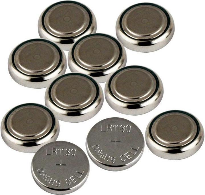 Esperanza L54 Alkaline button element 10pcs/pack (10 pcs., AG10)