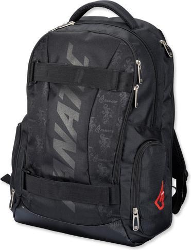 Actual product image Lightpak Schulrucksack "HAWK", mit Notebookfach, schwarz