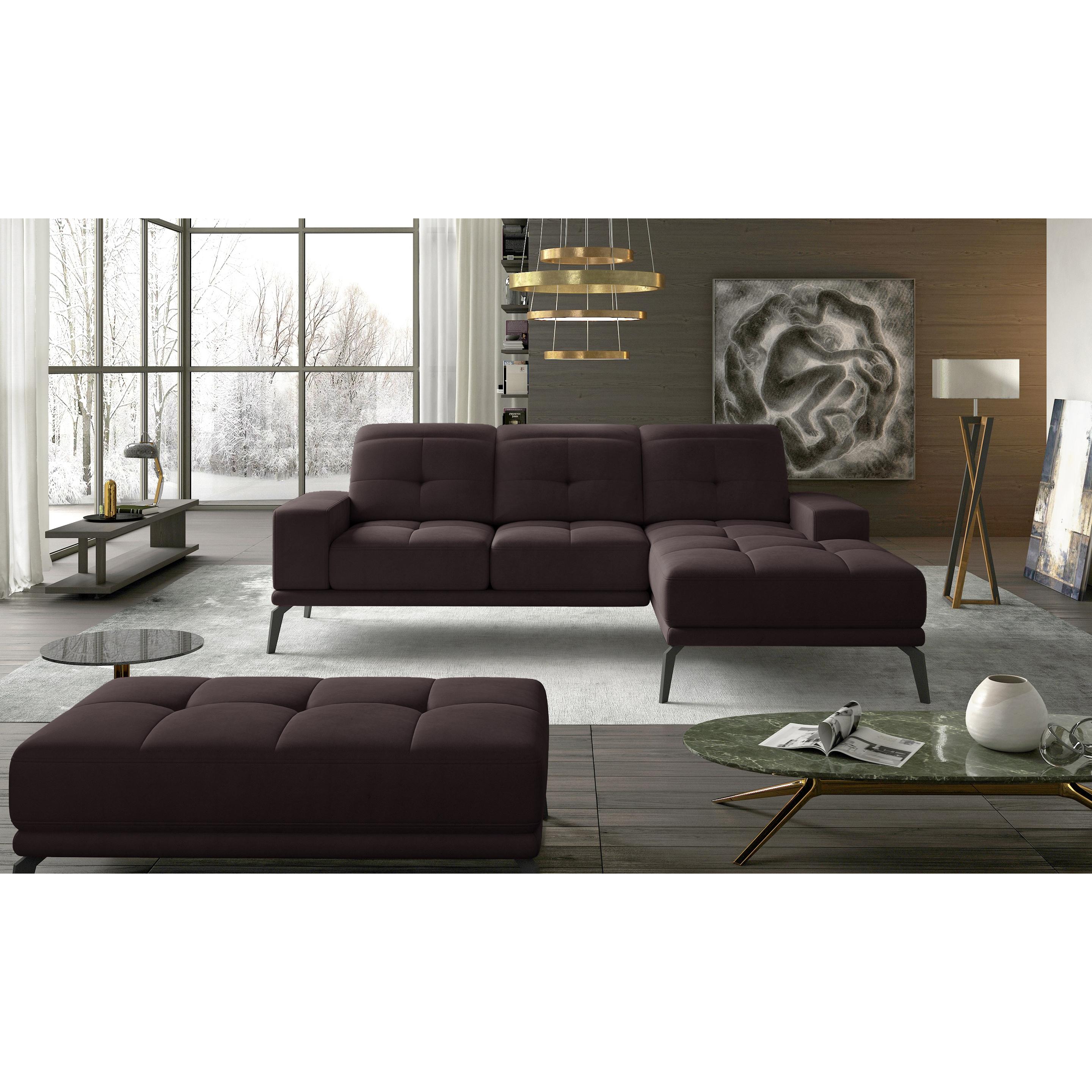 ELTAP, Sofa, Narożnik Torrense + Puf (Ecksofa, 4-Sitzer, Bettsofa)
