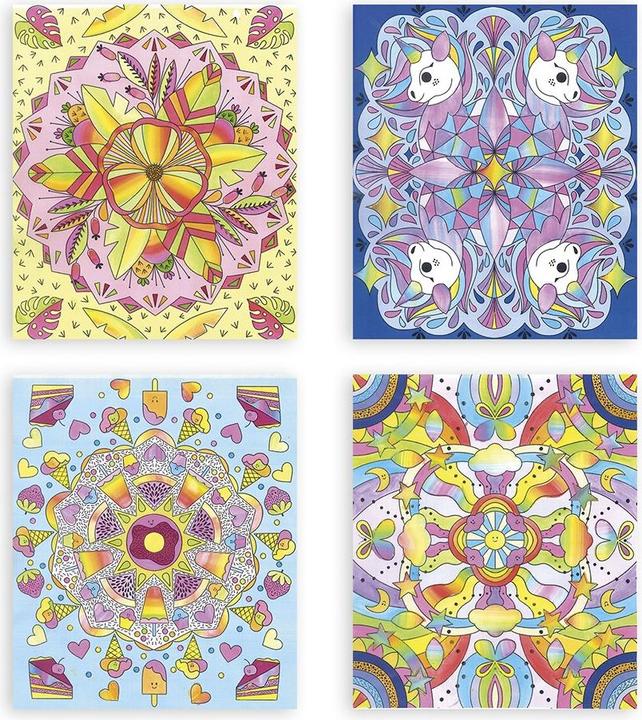 Produktbild Janod Mandalas mit Regenbogenfarben
