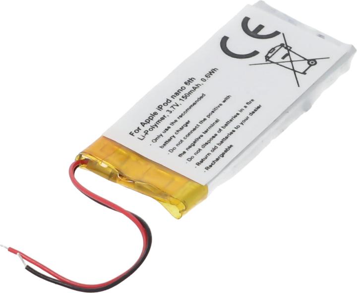 Image du produit AccuCell Batterie Apple Ipod Nano 6th Batterie 616-0531