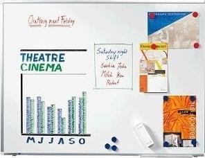 Produktbild Legamaster Weisswandtaf. 7-101035 45x60cm (60 x 45 cm)