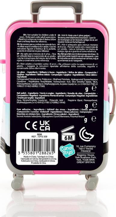 Actual product image Canal Toys Style 4 Ever OFG 309- Mini beauty trolley make-up set for girls, cosmetic toy with