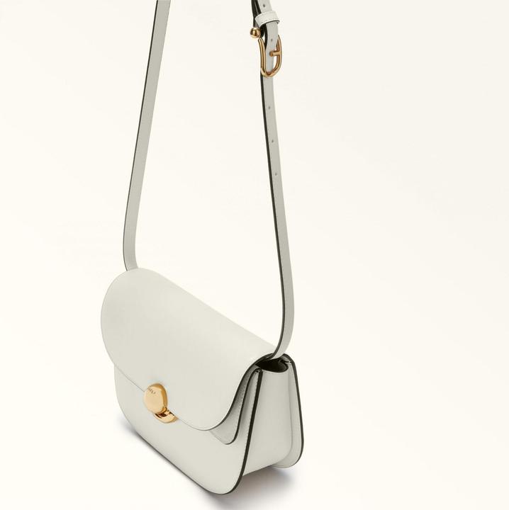 Produktbild Furla sfera s shoulder bag in cream color leather