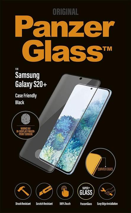 Actual product image PanzerGlass Case Friendly (1 Piece, Samsung Galaxy S20+)