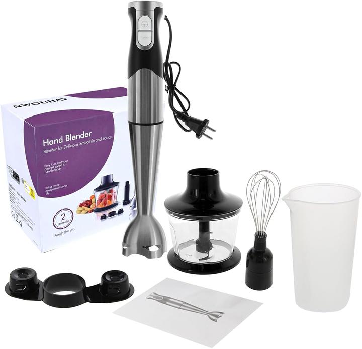 Produktbild Nwouiiay 6-in-1 Stabmixer mit Spritzschutz